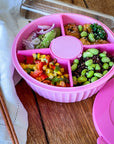 Poke Bowl 4 compartments - Pink