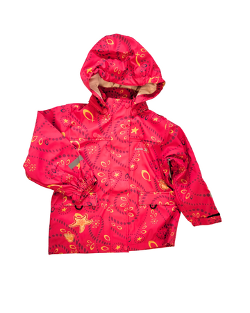 Kamik raincoat red pattern - 3