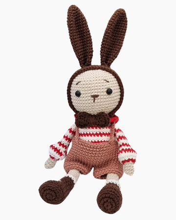 Peluche tricotée - Miti le lapin