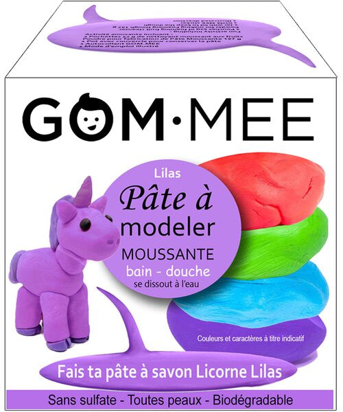 Pâte à modeler moussante