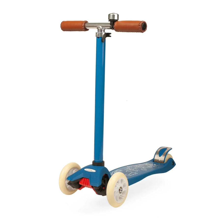 3-Wheeled Push Scooter - Blue
