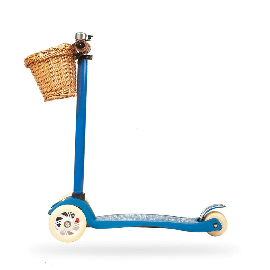 3-Wheeled Push Scooter - Blue