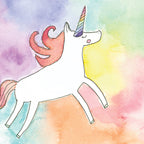 Greeting card - Unicorn