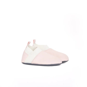 Yale Slipper Shoe - Haze Pink/Ivory