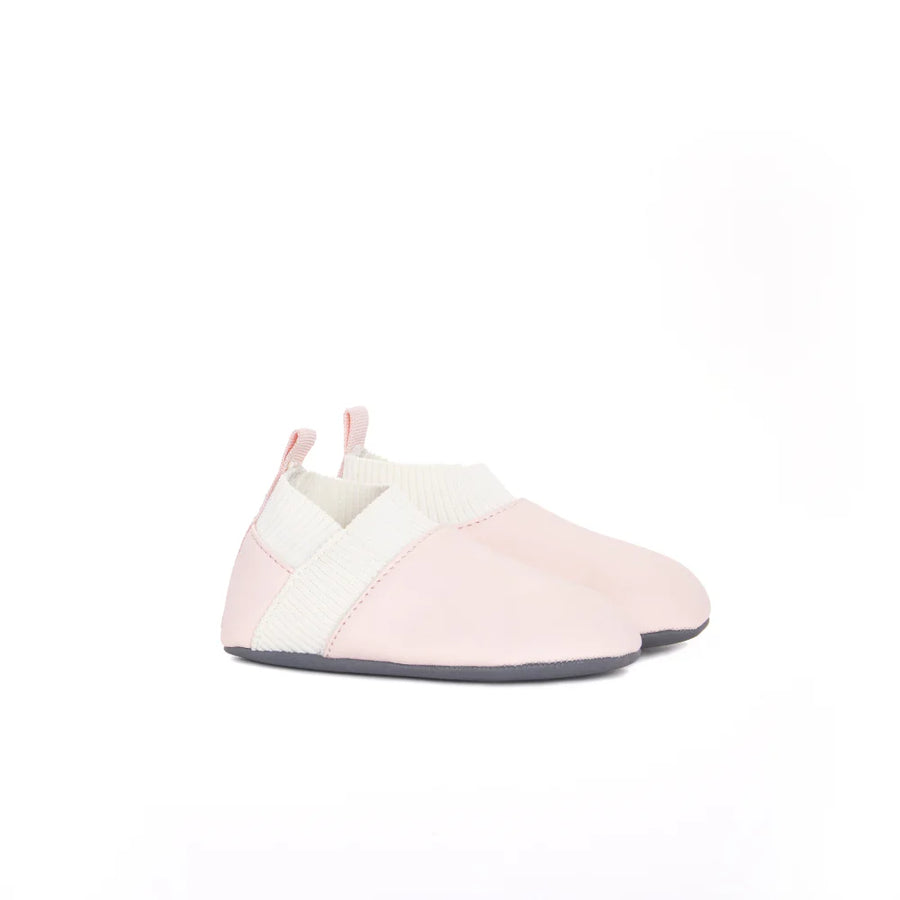 Yale Slipper Shoe - Haze Pink/Ivory