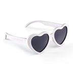 Sunglasses - White Hearts