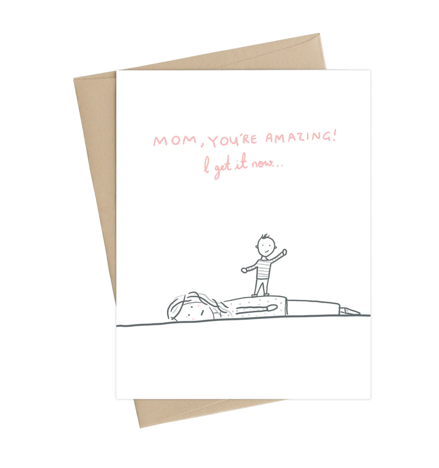 Greeting card - I get it
