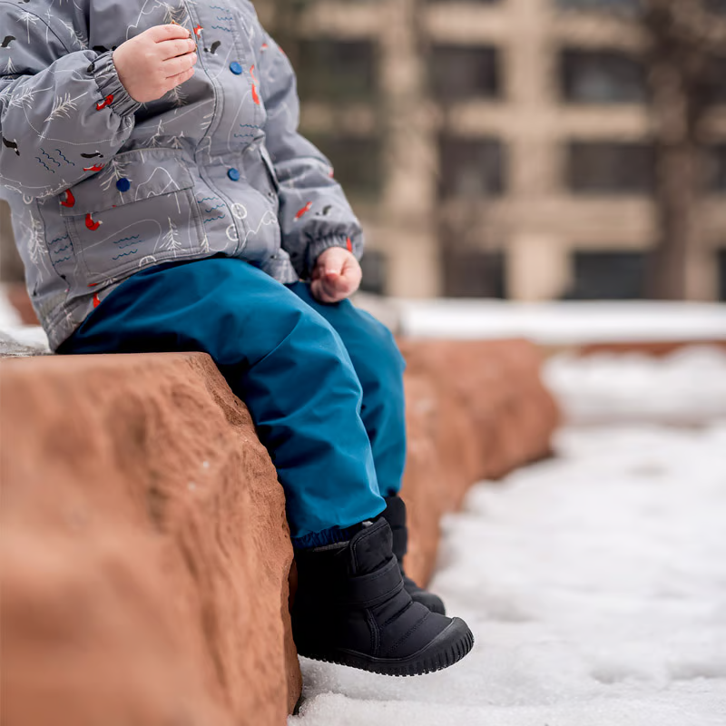 Short insulated boots - Black