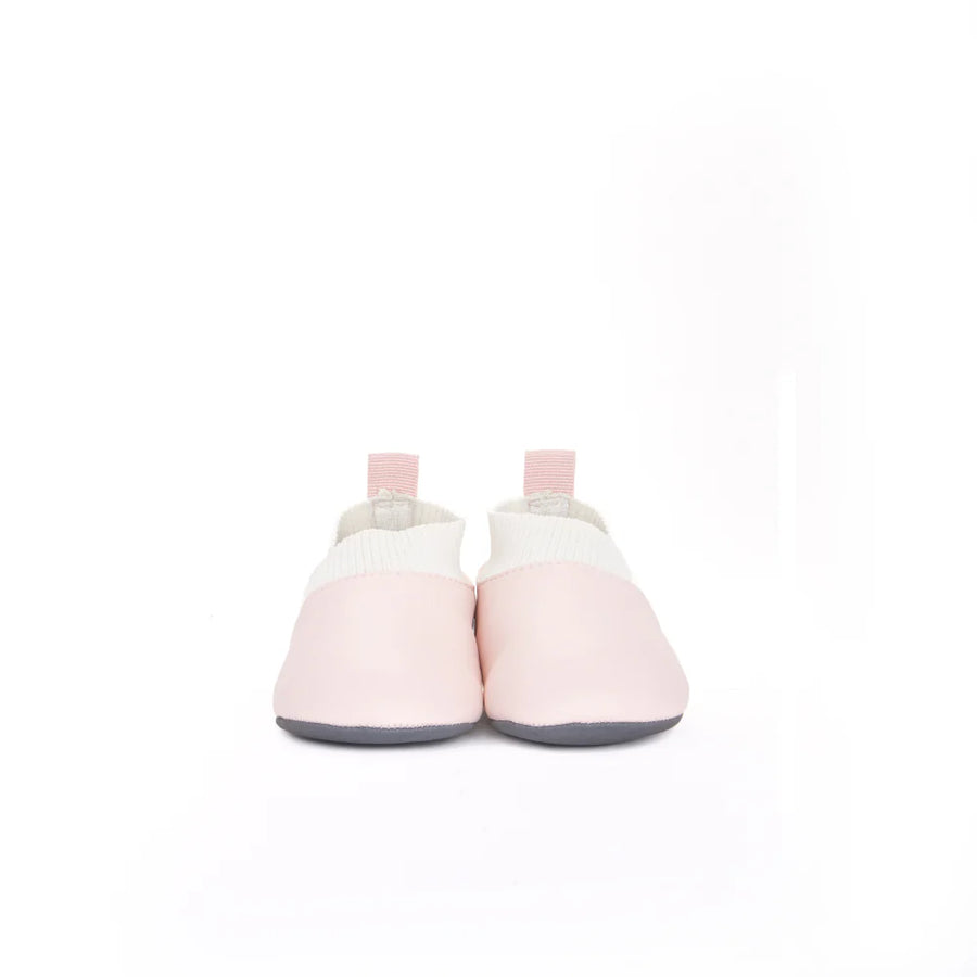 Yale Slipper Shoe - Haze Pink/Ivory