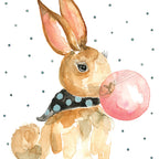 Greeting card - Rabbit