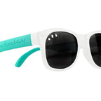 Sunglasses - 90210 White and teal