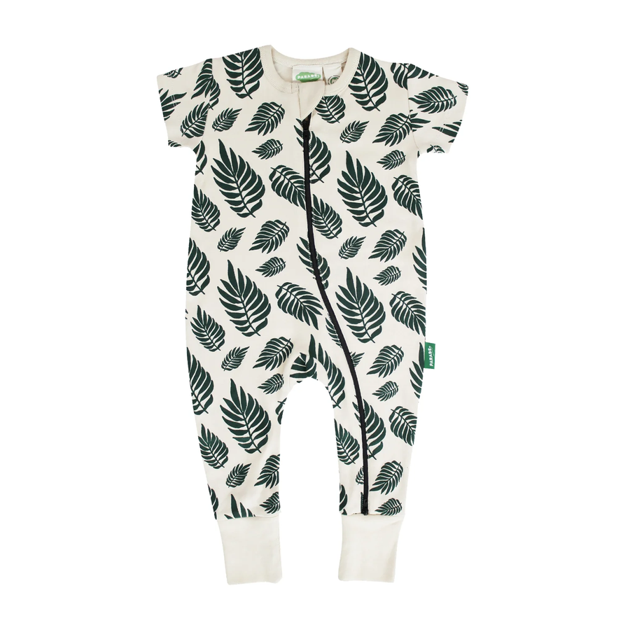 Short Sleeve Pajamas - Leaf