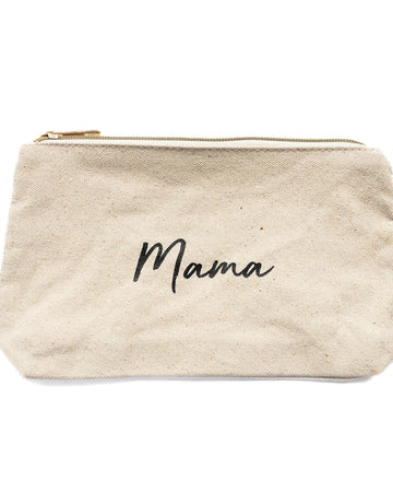 Recycled cotton pouch - Mama