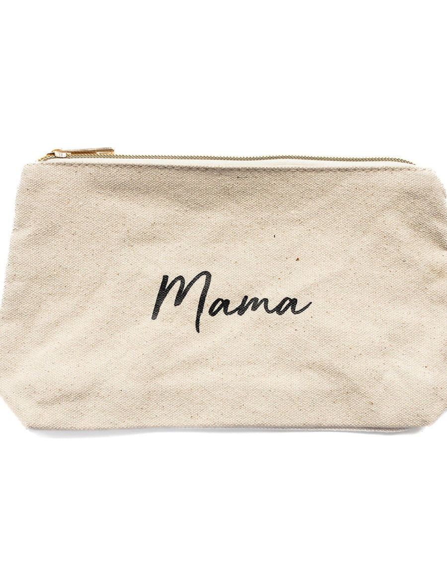 Recycled cotton pouch - Mama