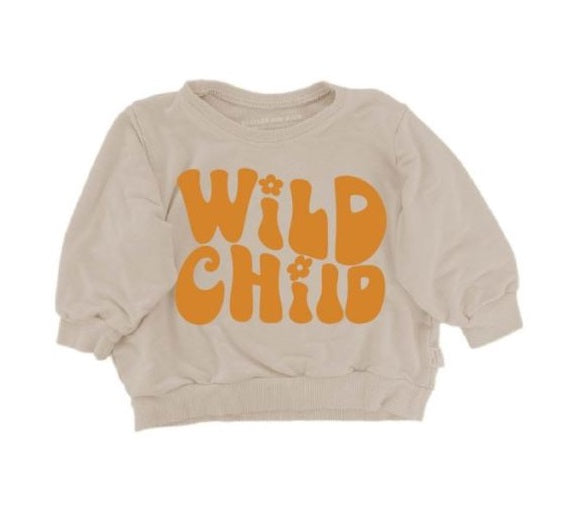 Wild Child Orange Sweater