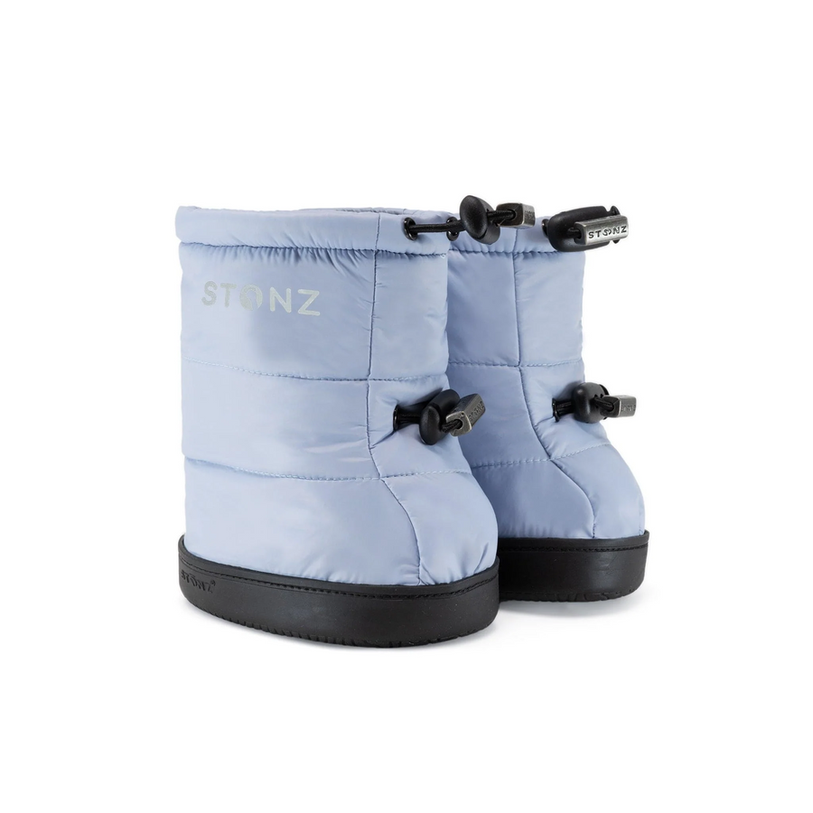 Puffer Booties - Pale Blue