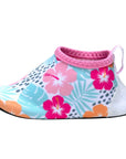 Water shoes - tropical flowers