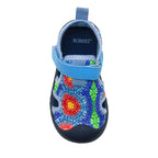 Waterproof sandals - blue multicolor