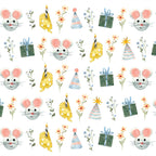 Greeting card - Party mouse