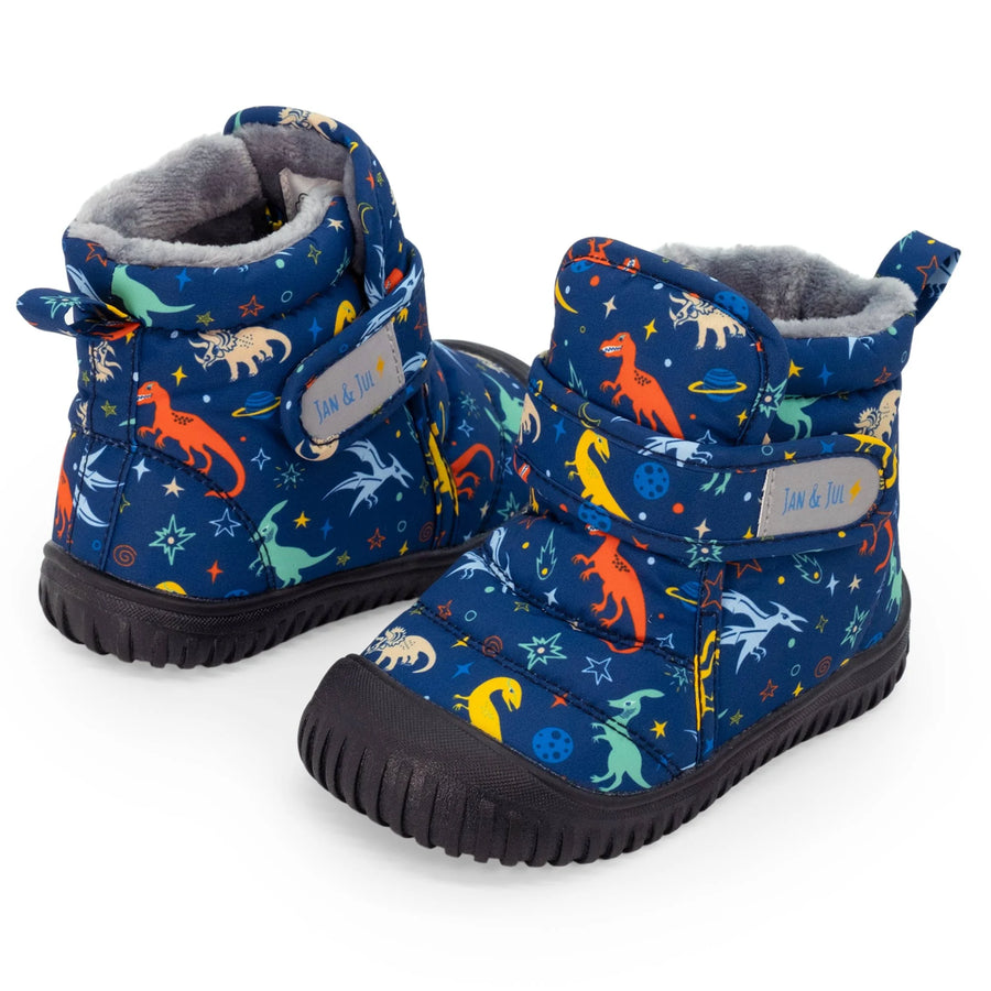 Short insulated boots - Space Dinos