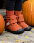 Short insulated boots - Terracotta