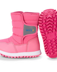 Tall Puffy Boots - Watermelon Pink