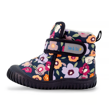 Short insulated boots - Winter Flowers