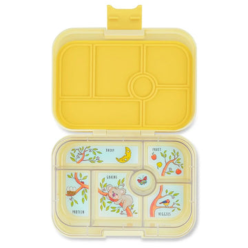 Bento Original 6 compartiments - Jaune/Koala