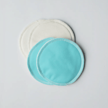 Turquoise nursing pads