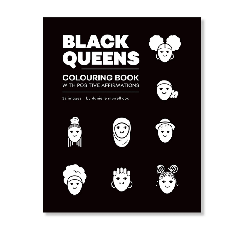 Coloring Book "Black Queens"