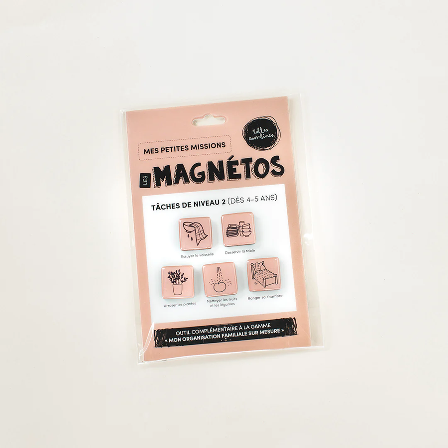 Les Magnetos Small Missions - Level 2 tasks (4-5 years)