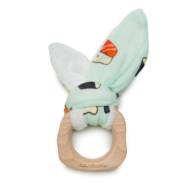Bunny Ear Teething Ring - Sushi