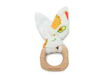 Bunny Ears Teething Ring - Tacos